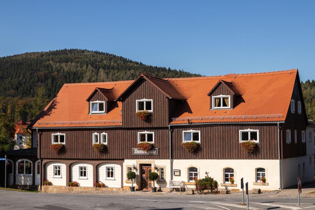 Dammschenke Gasthof & Hotel Курорт Йонсдорф Экстерьер фото